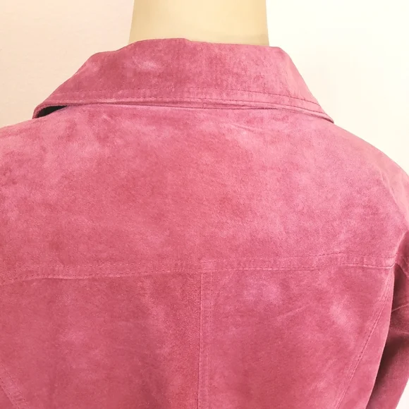 Pink Suede Jacket - Picture 6 of 12
